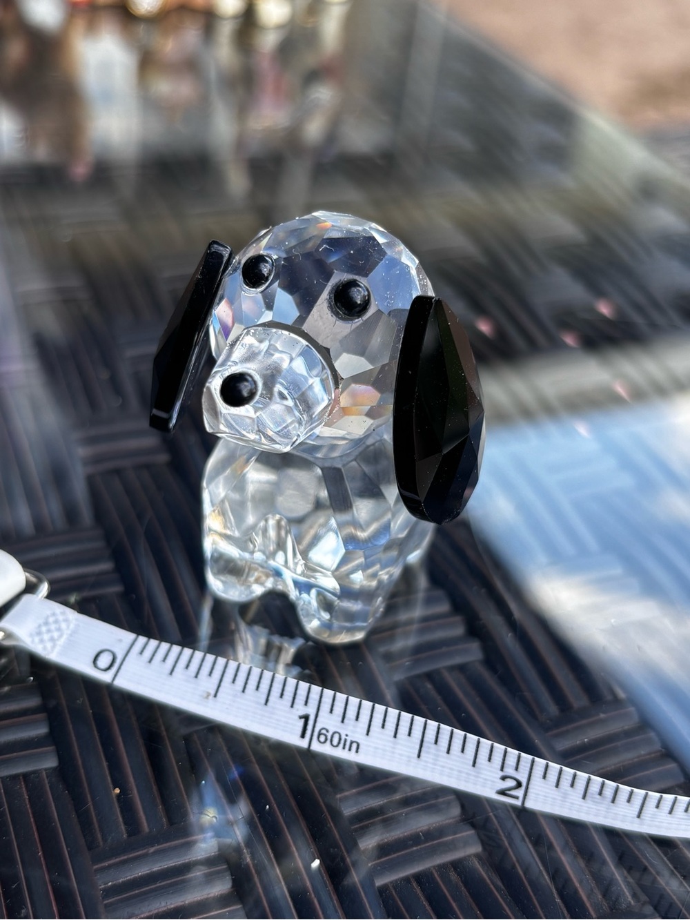 Glass Dachshund